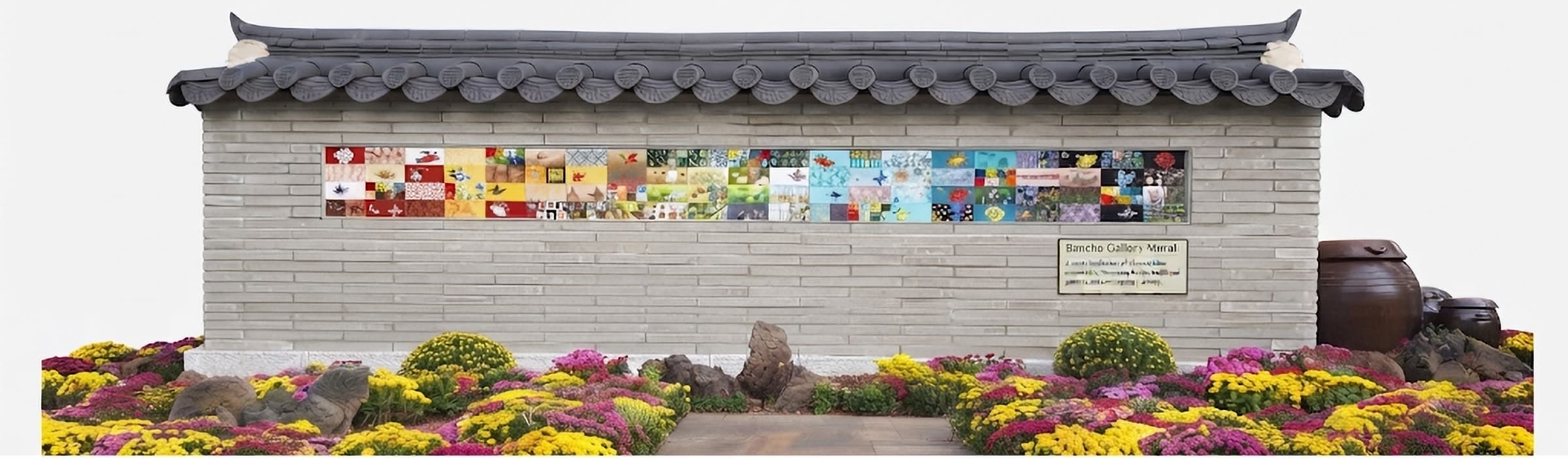 Bancho Gallery bespoke architectural art wall mural